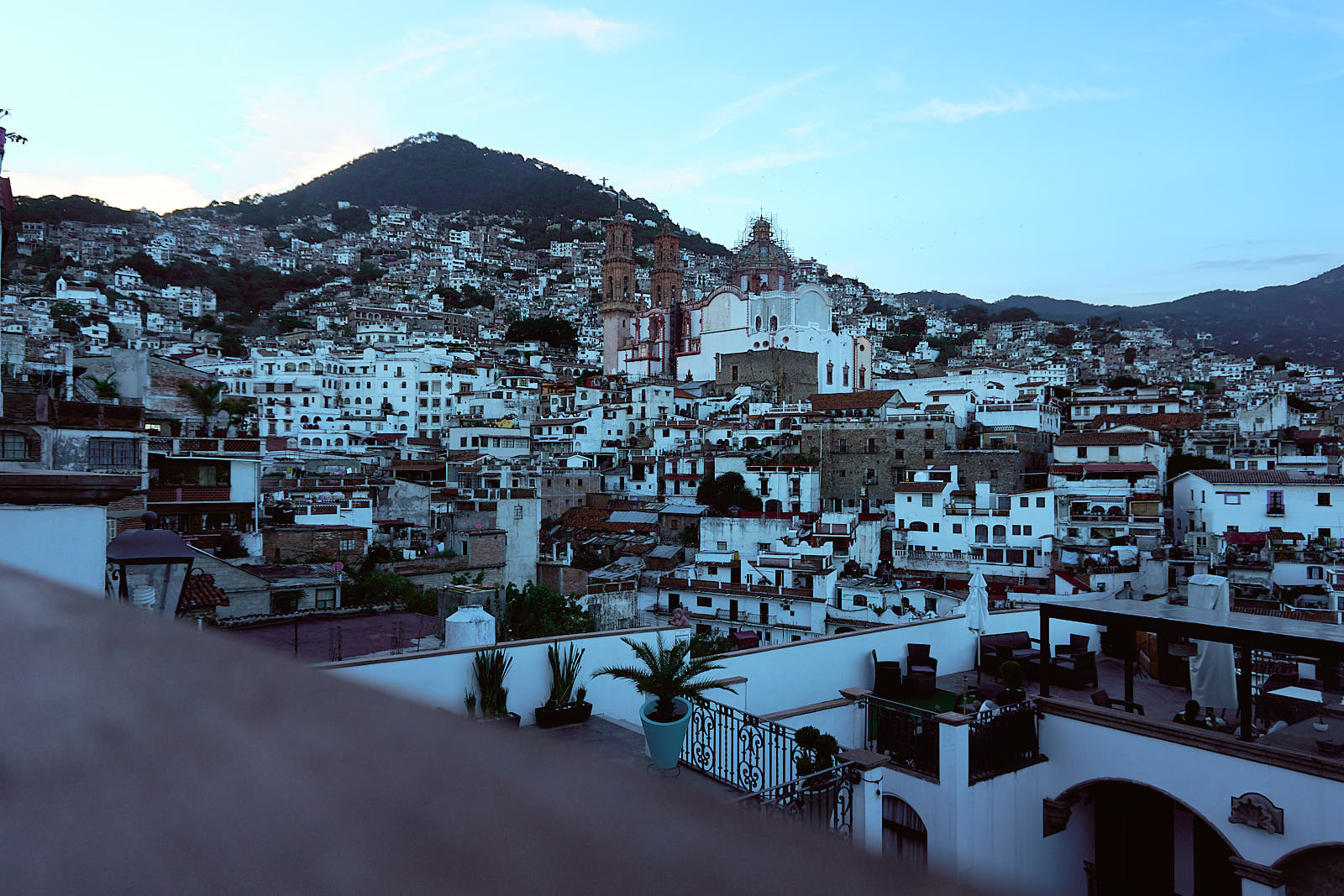 Gorgeous landscape of Taxco, Mexico