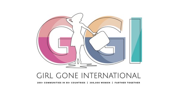 Girls gone internationa group in a city